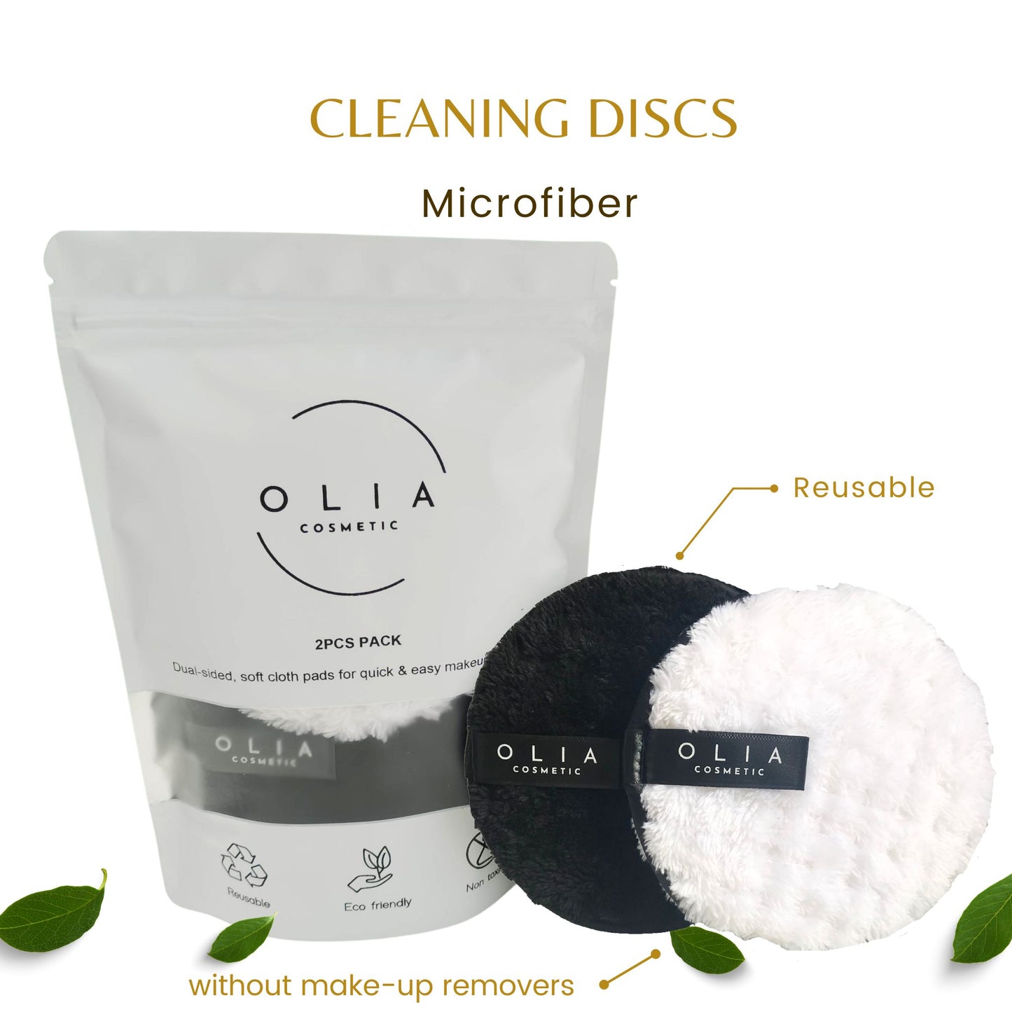 Reusable cleaning discs